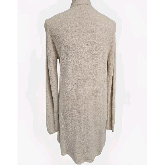 Barefoot Dreams Cozy Chic Lite Island Wrap Cardigan Pockets Cream Beige L/XL - Picture 5 of 9